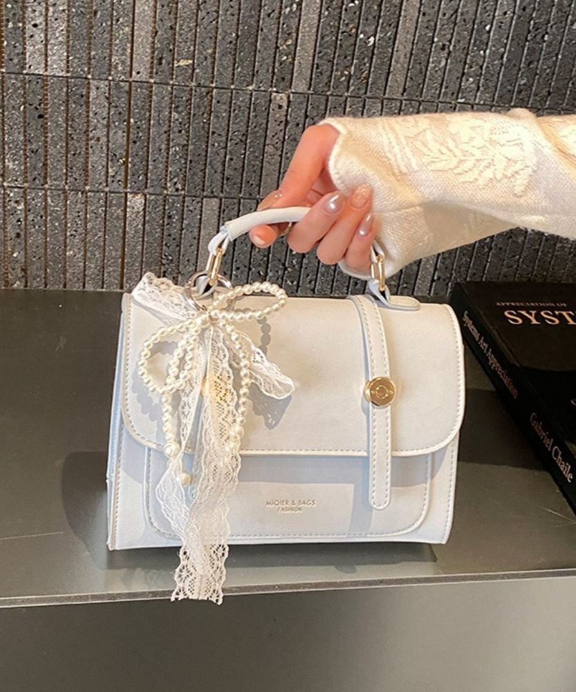 Vessara Top Handle Flap Bag
