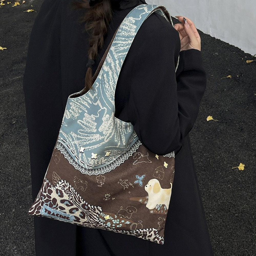Dottie Pup Tote Bag