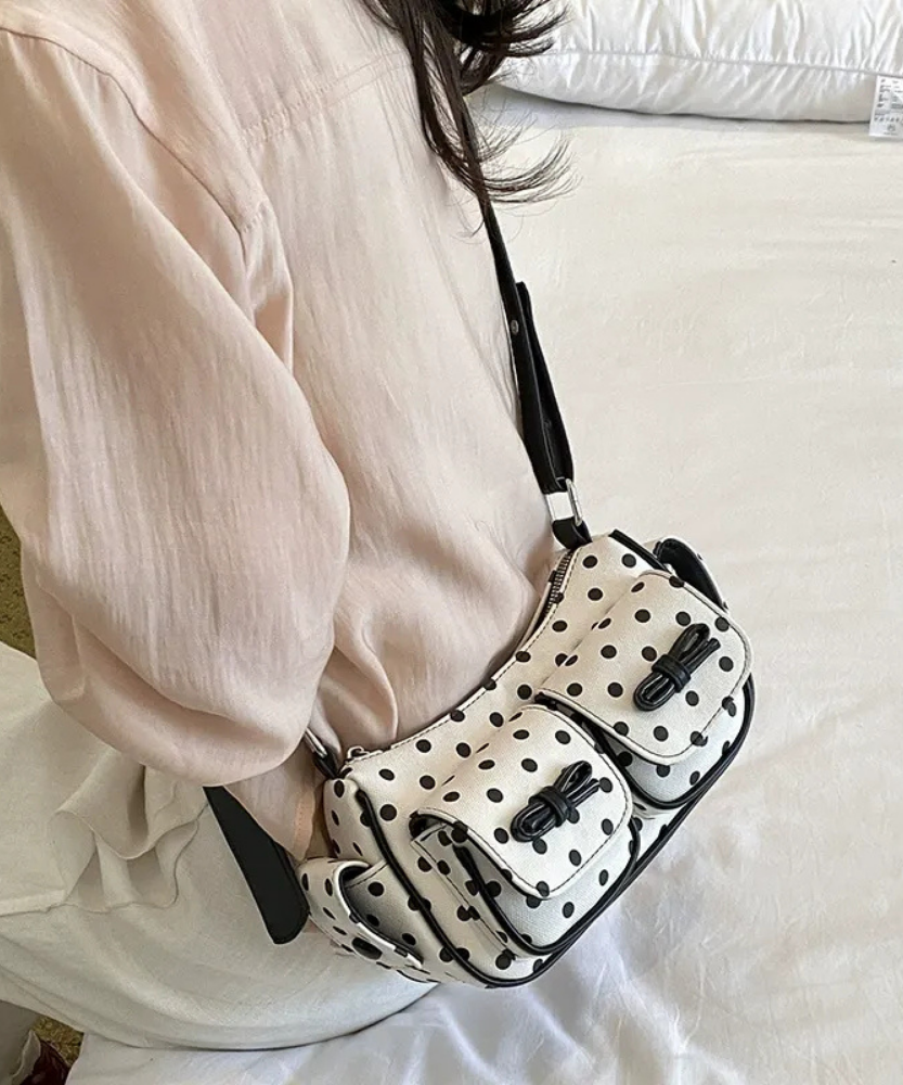 Arquina Bow Pocket Shoulder Bag