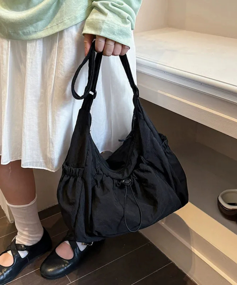 Thalara Ruched Shoulder Bag