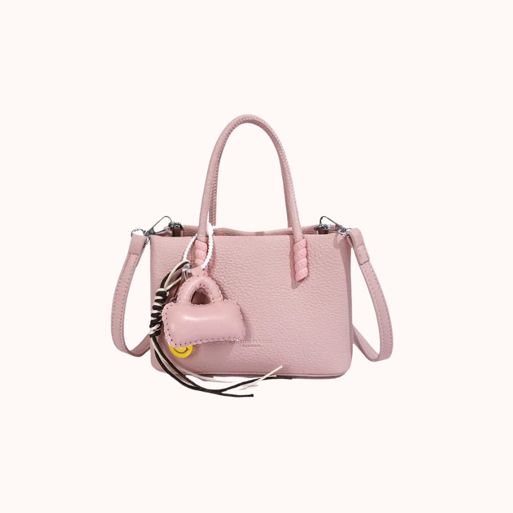 Dolciana Heart Charm Bucket Bag