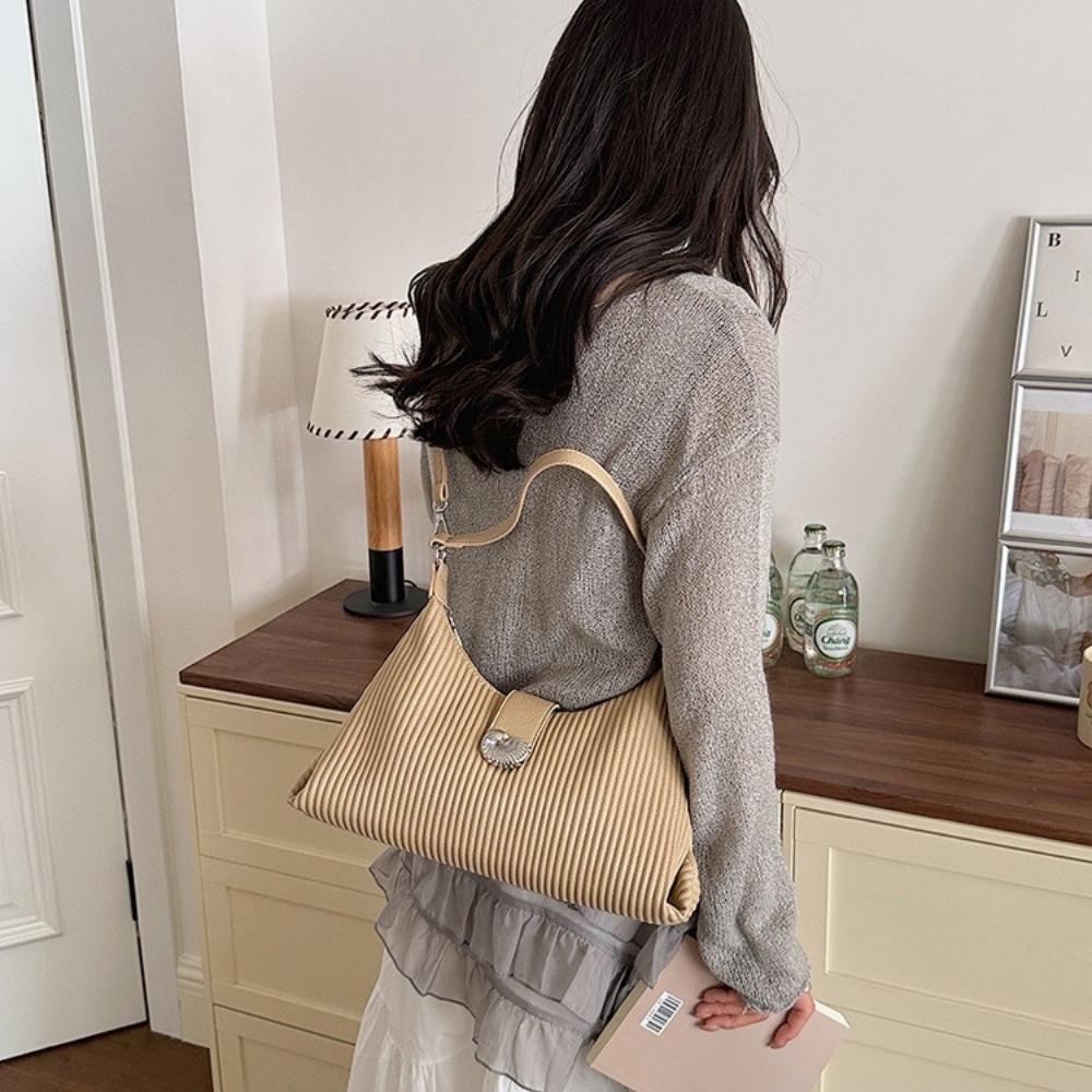 Vanthea Pleated Shoulder Bag