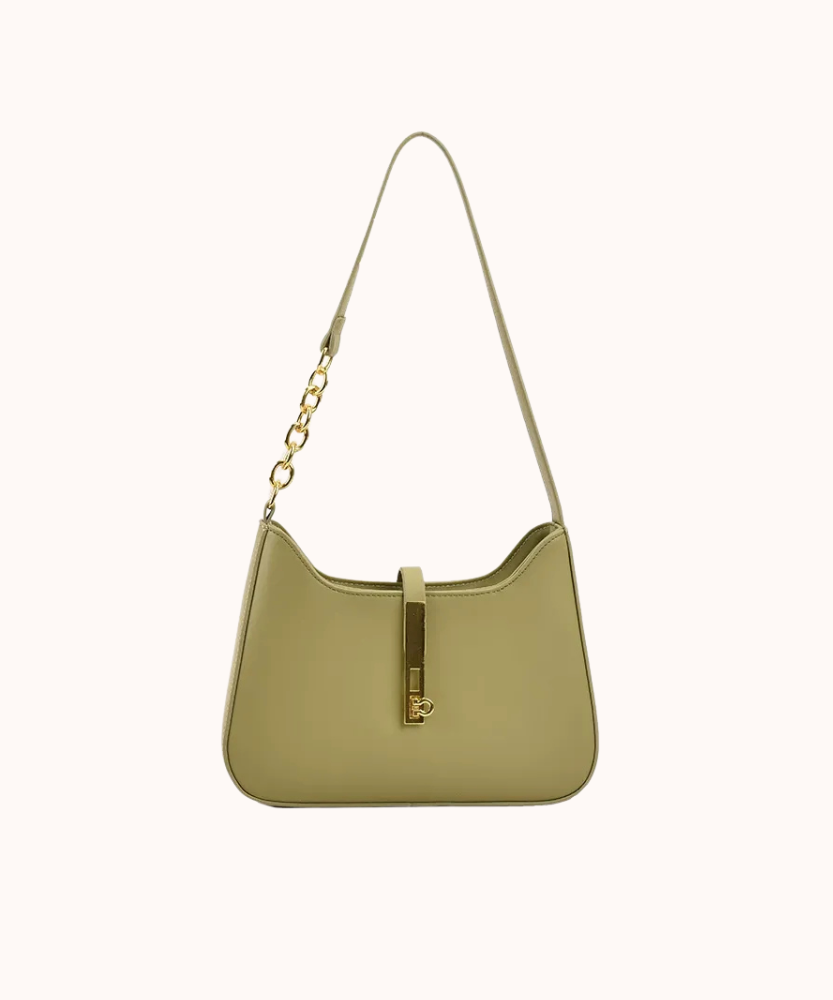 Allia Vegan Leather Shoulder Bag