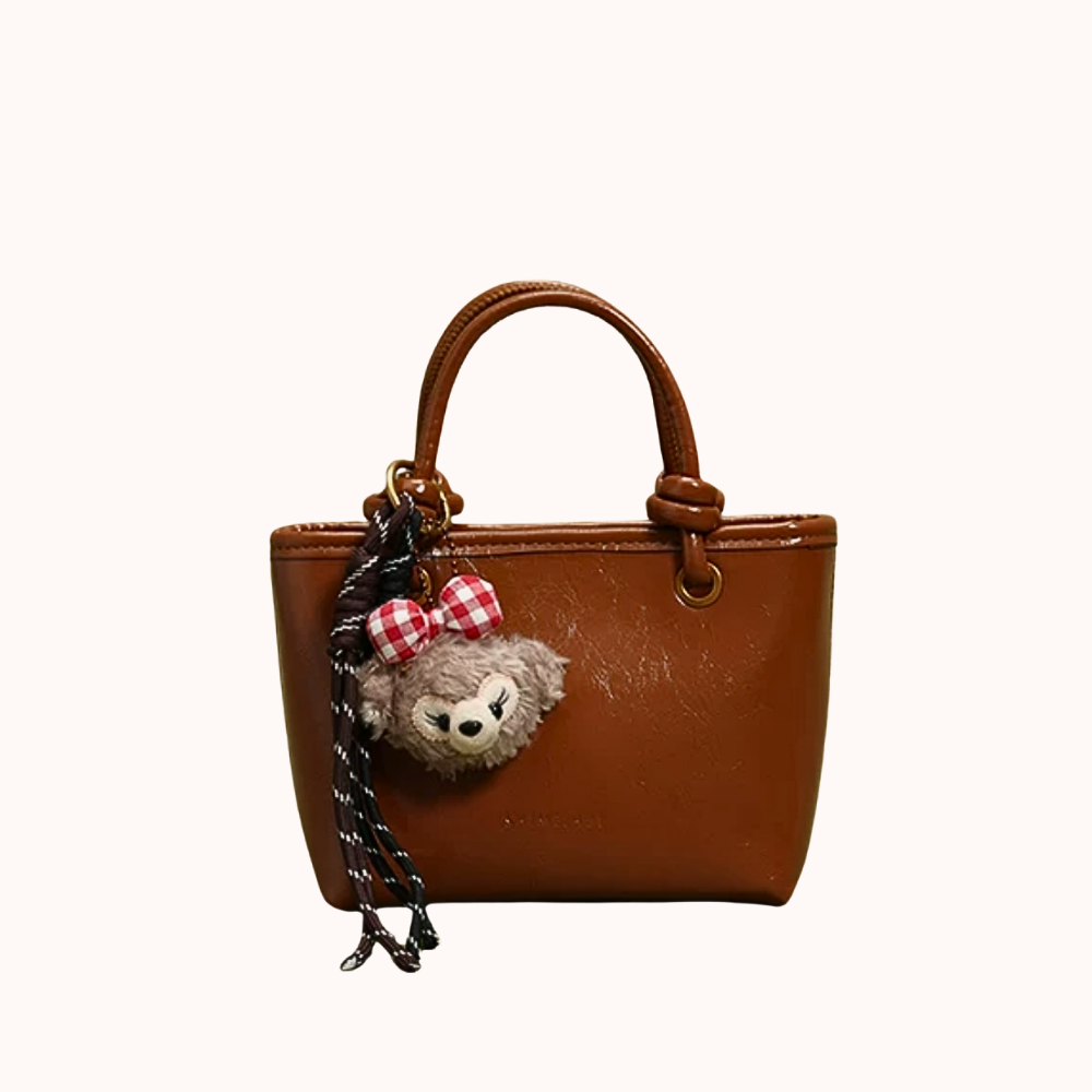 Rosvianne Teddy Charm Mini Bag