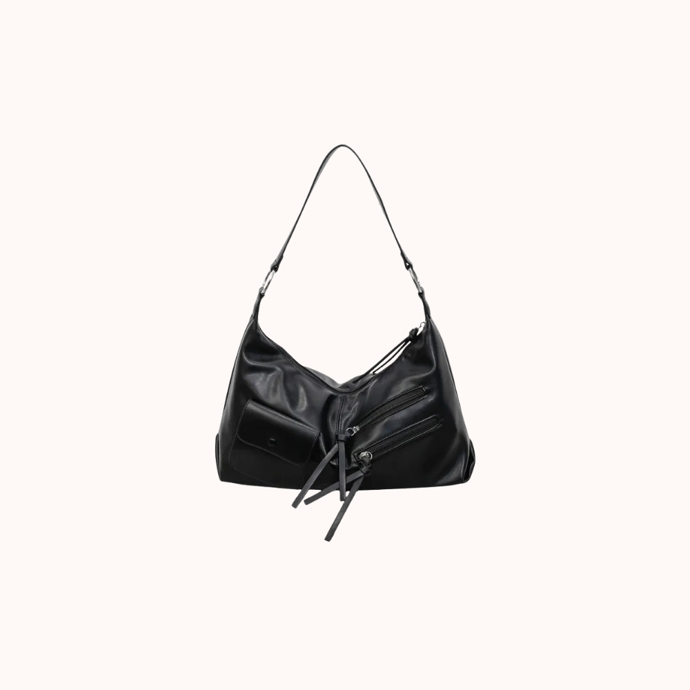 Tazielle Zip Pocket Shoulder Bag