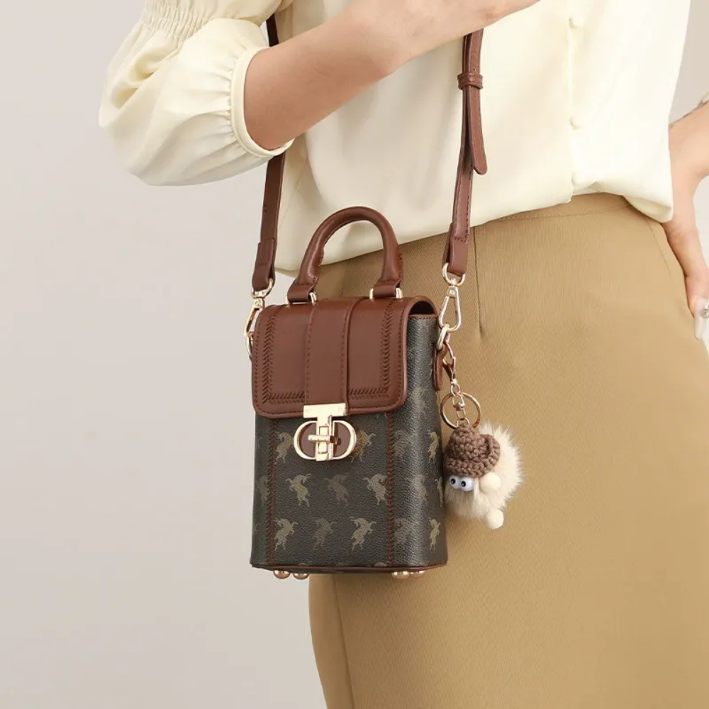 Arcelle Woven Phone Bag