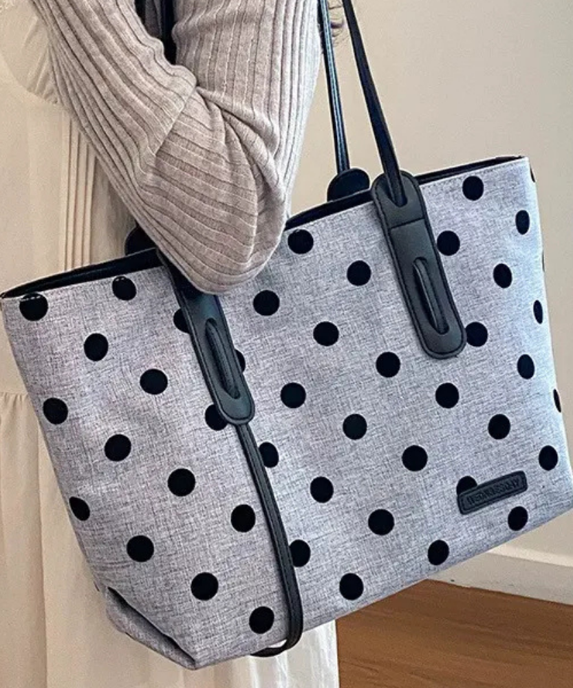 Pavetta Polka Dot Tote Bag