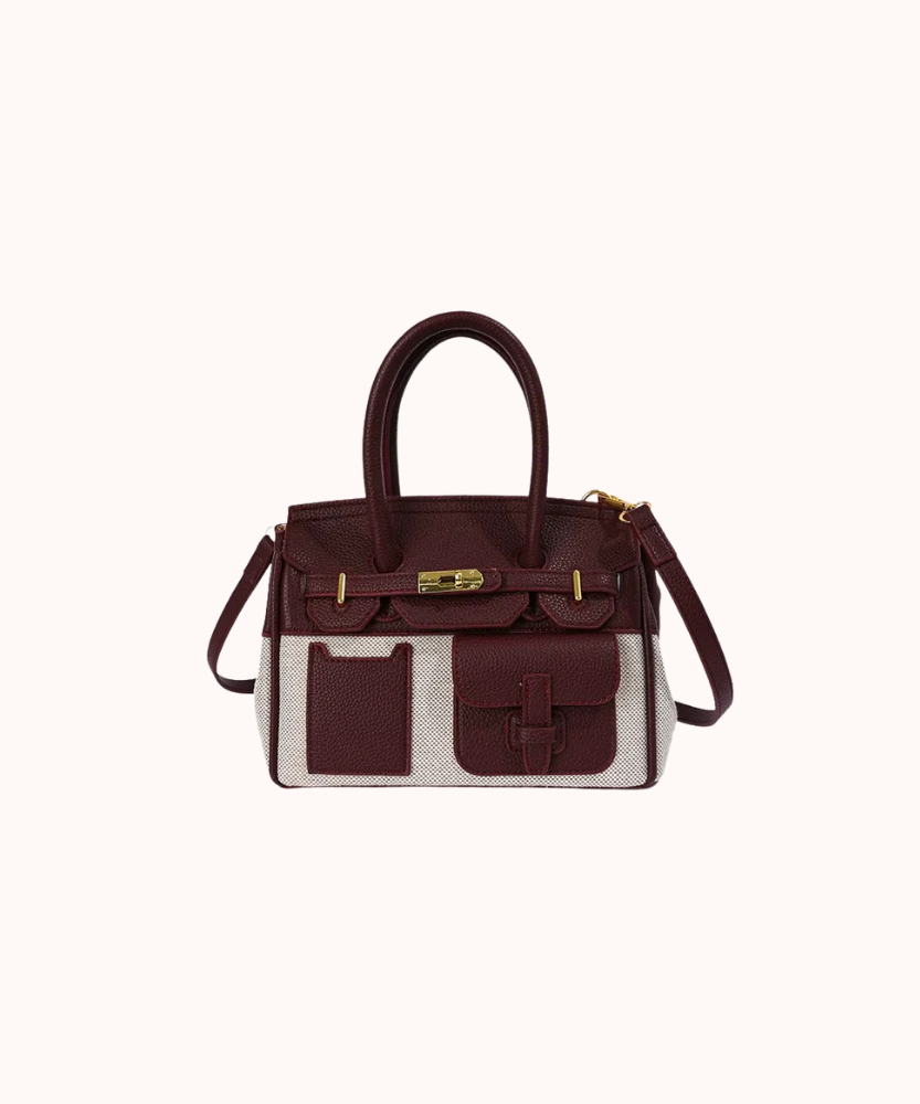 Ambrisa Pocket Satchel Bag