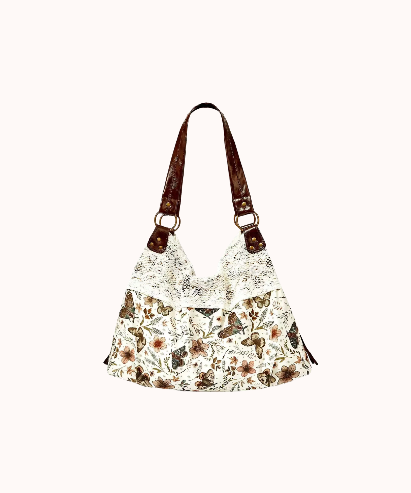 Nivoria Polka Dot Shoulder Bag