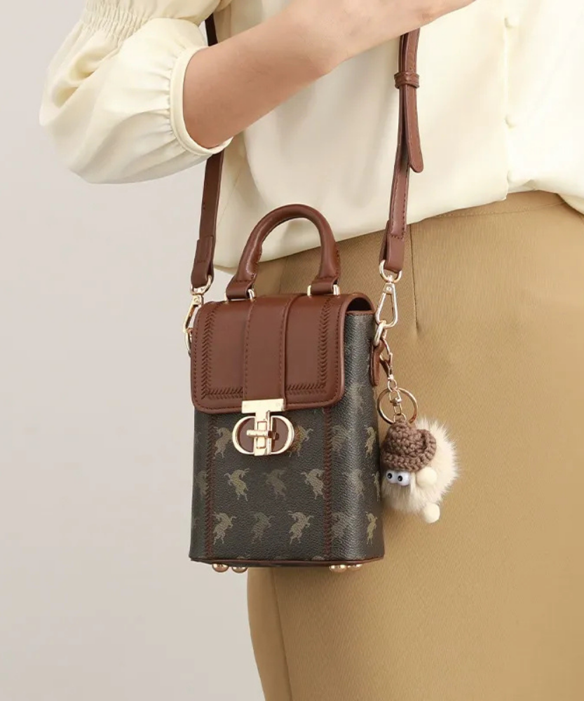 Arcelle Woven Phone Bag