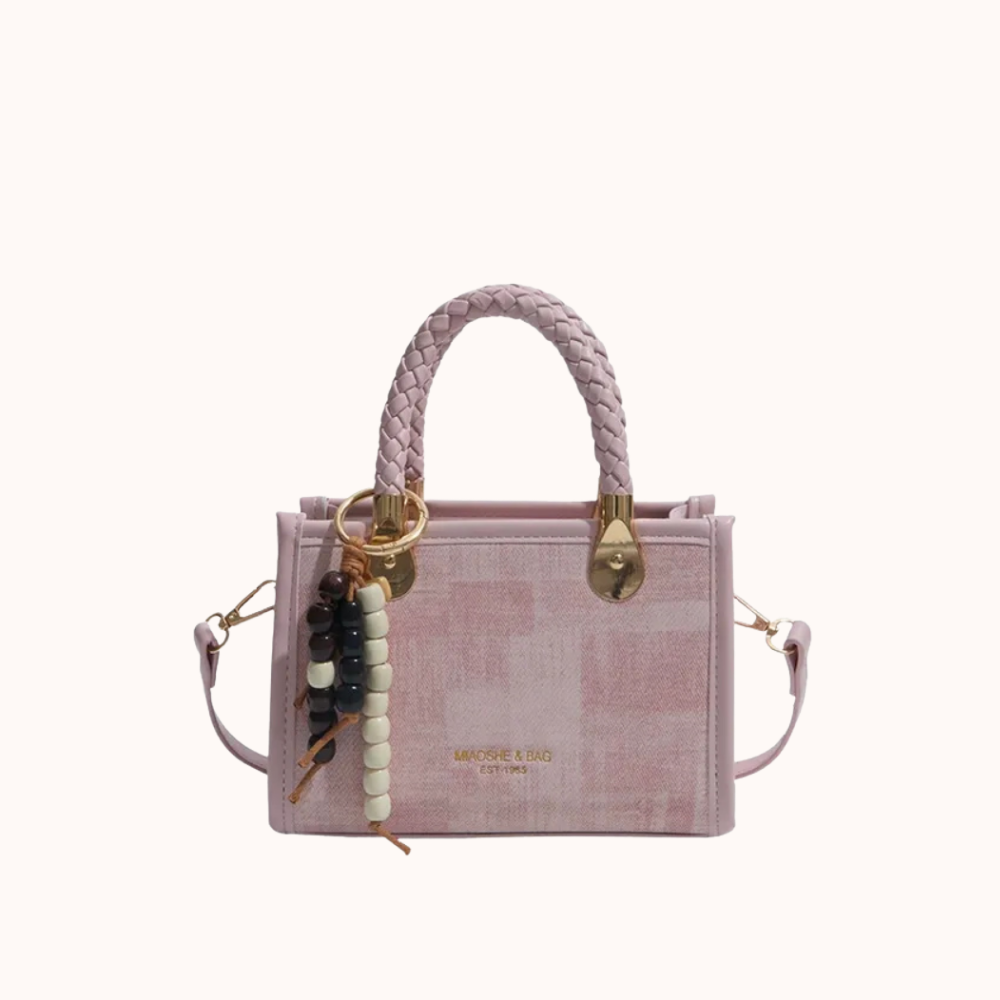 Capucine Braided Handle Mini Handbag
