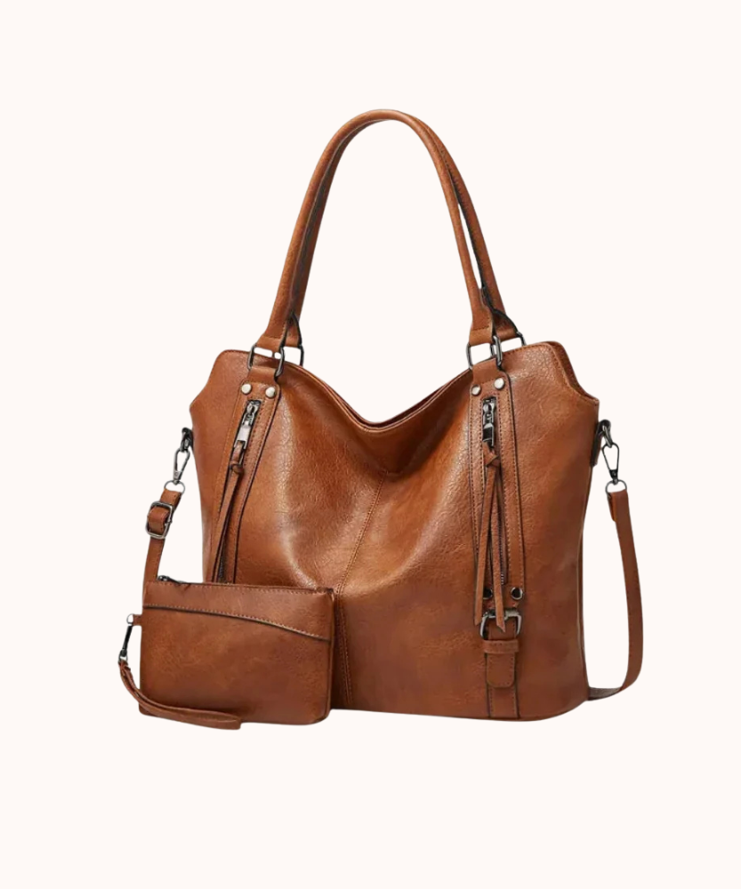 Théodora Vegan Leather Crossbody Bag