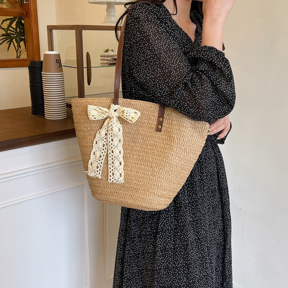 Quintilla Woven Shore Tote Bag