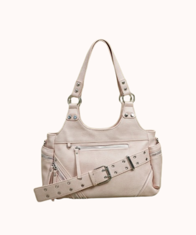 Valmira Studded Shoulder Bag