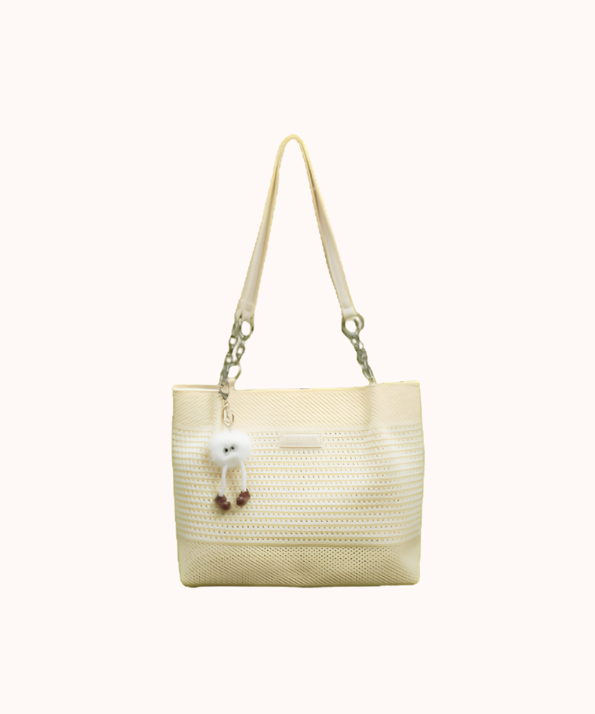 Vivelle Woven Tote Bag