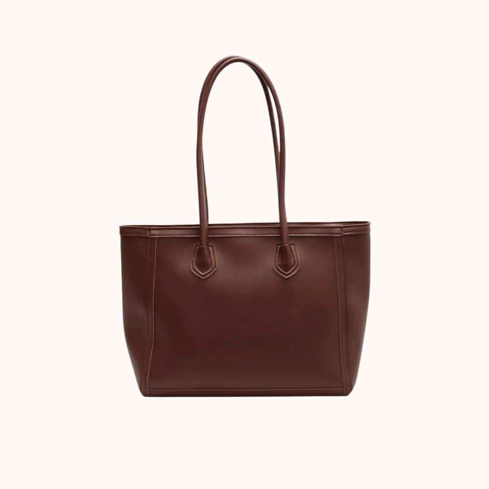 Clarvaux Vegan Leather Tote Bag