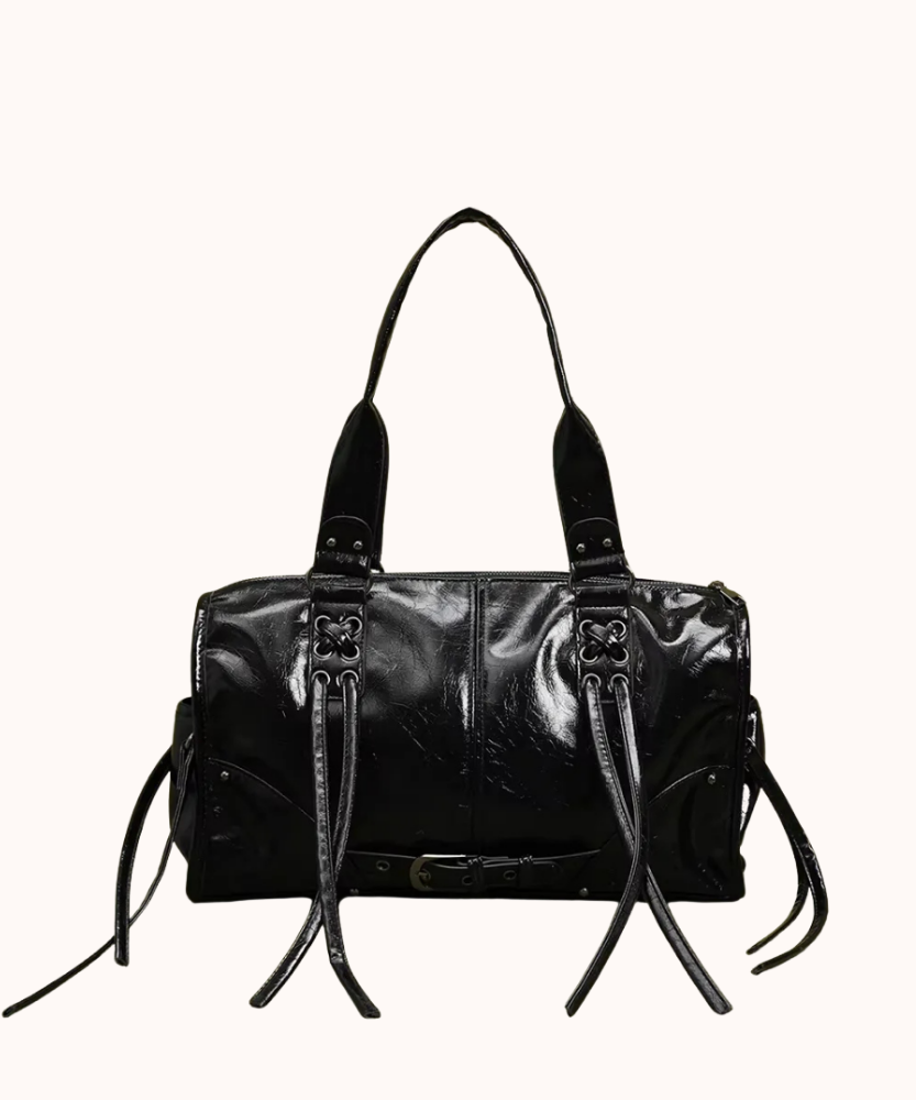 Velmora Glossy Handbag