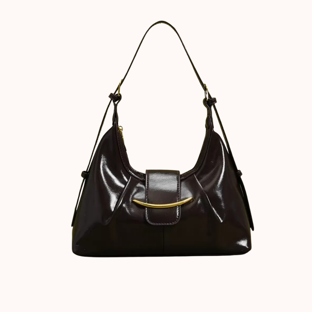 Meddréa Glossy Shoulder Bag