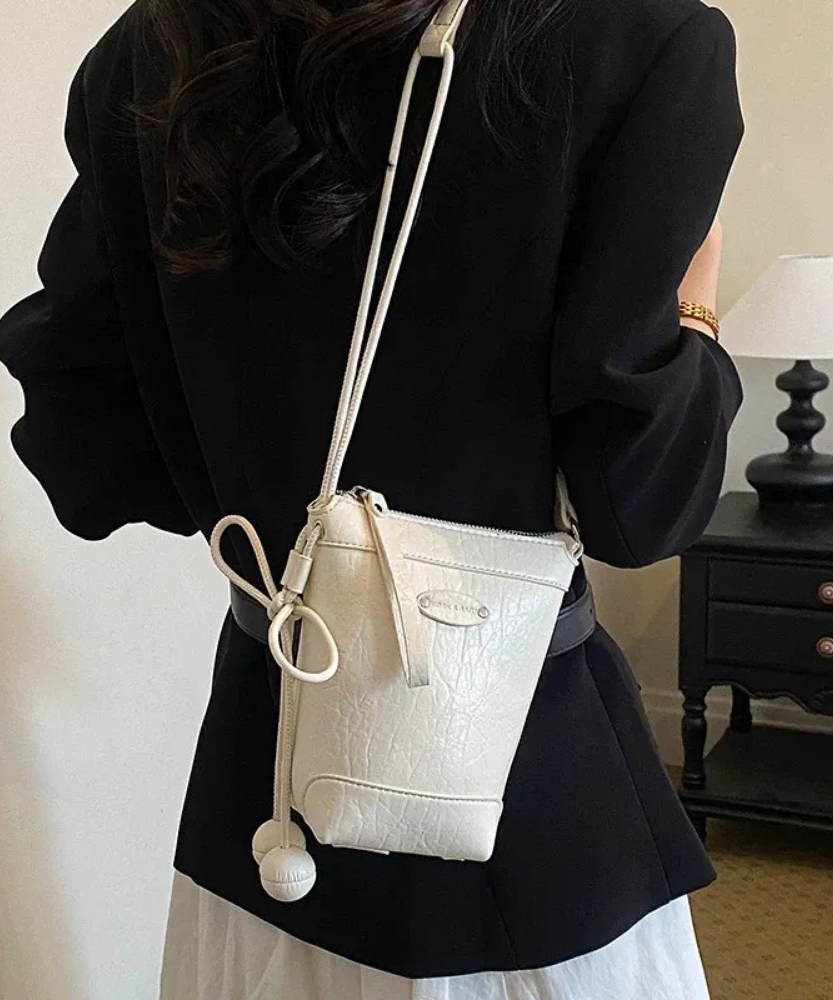 Safrina Charm Bucket Bag