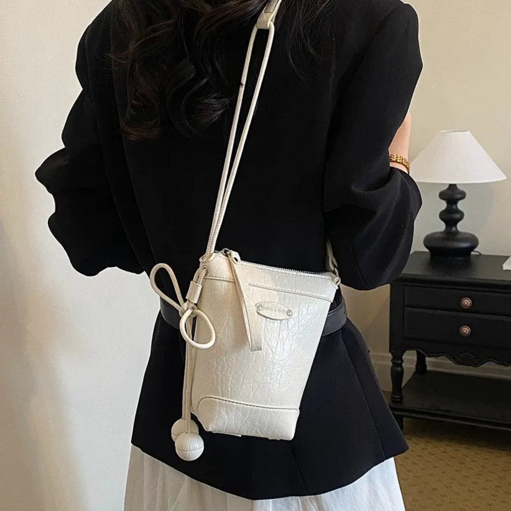 Safrina Charm Bucket Bag