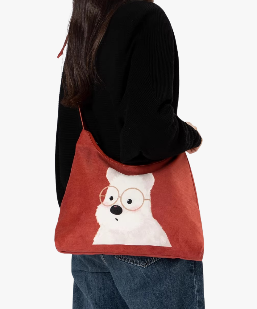 Rubelle Illustrated Shoulder Bag