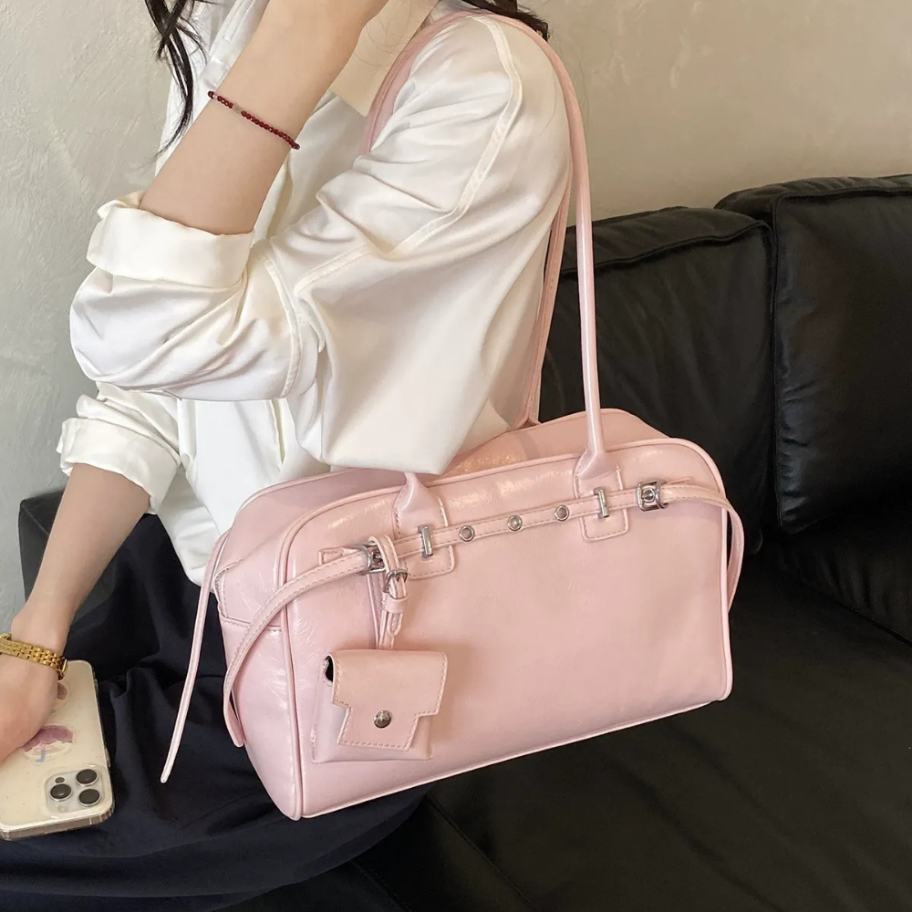 Cintara Belted Shoulder Bag