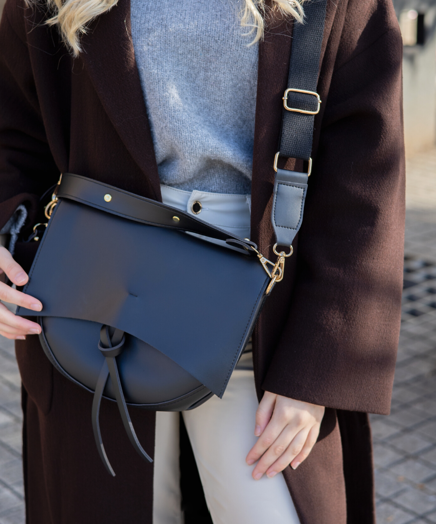 Aurore Vegan Leather Crossbody Bag