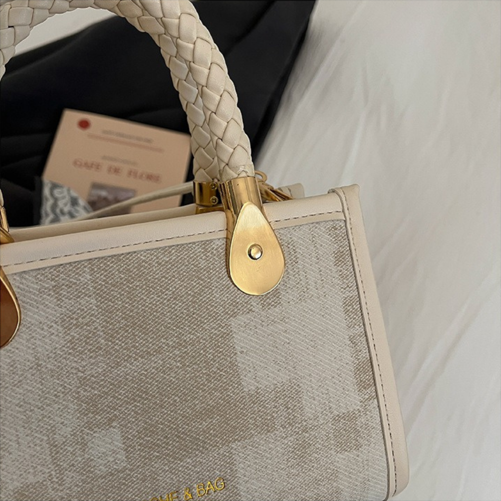 Capucine Braided Handle Mini Handbag