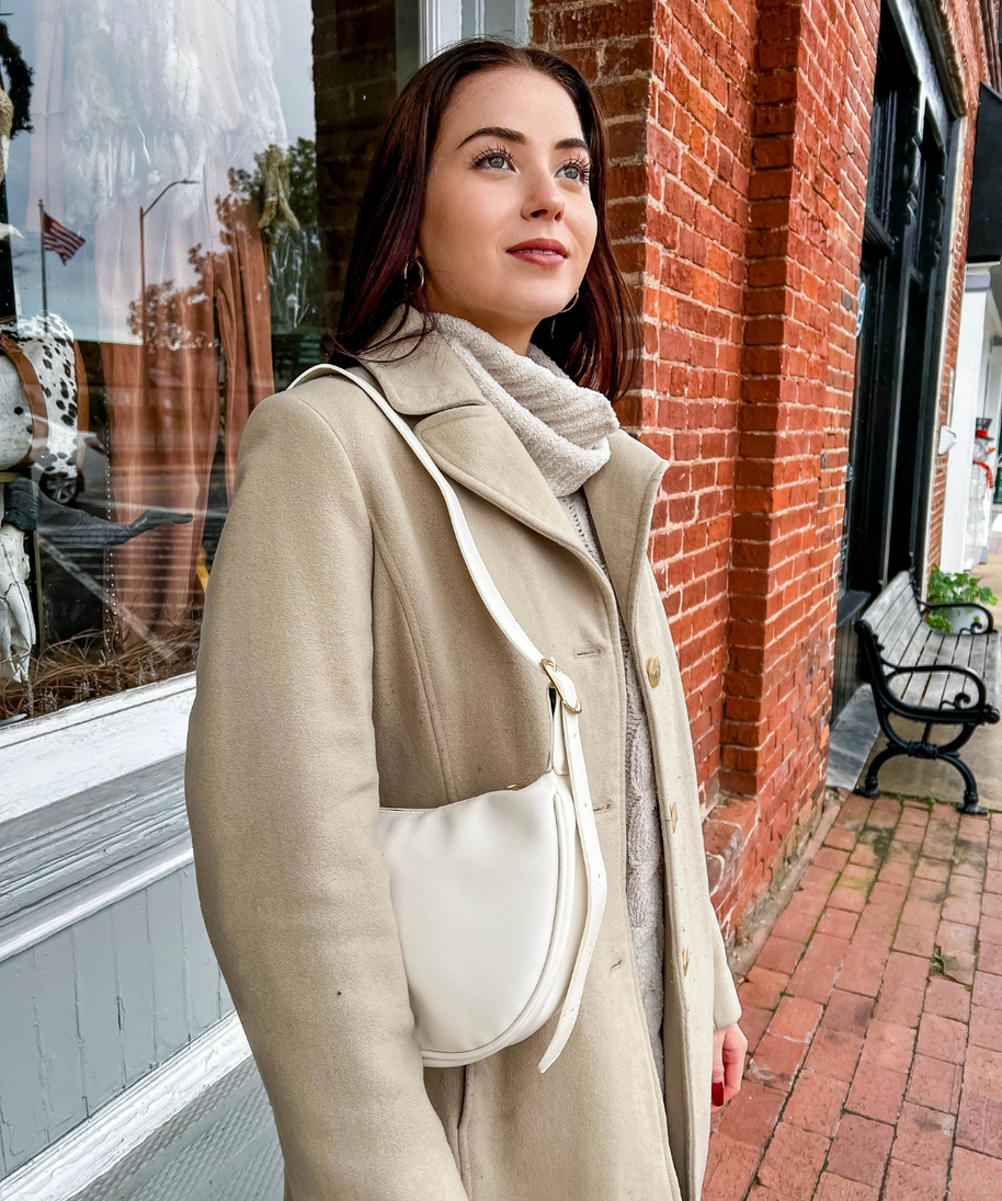 Belloria Vegan Leather Crossbody Bag