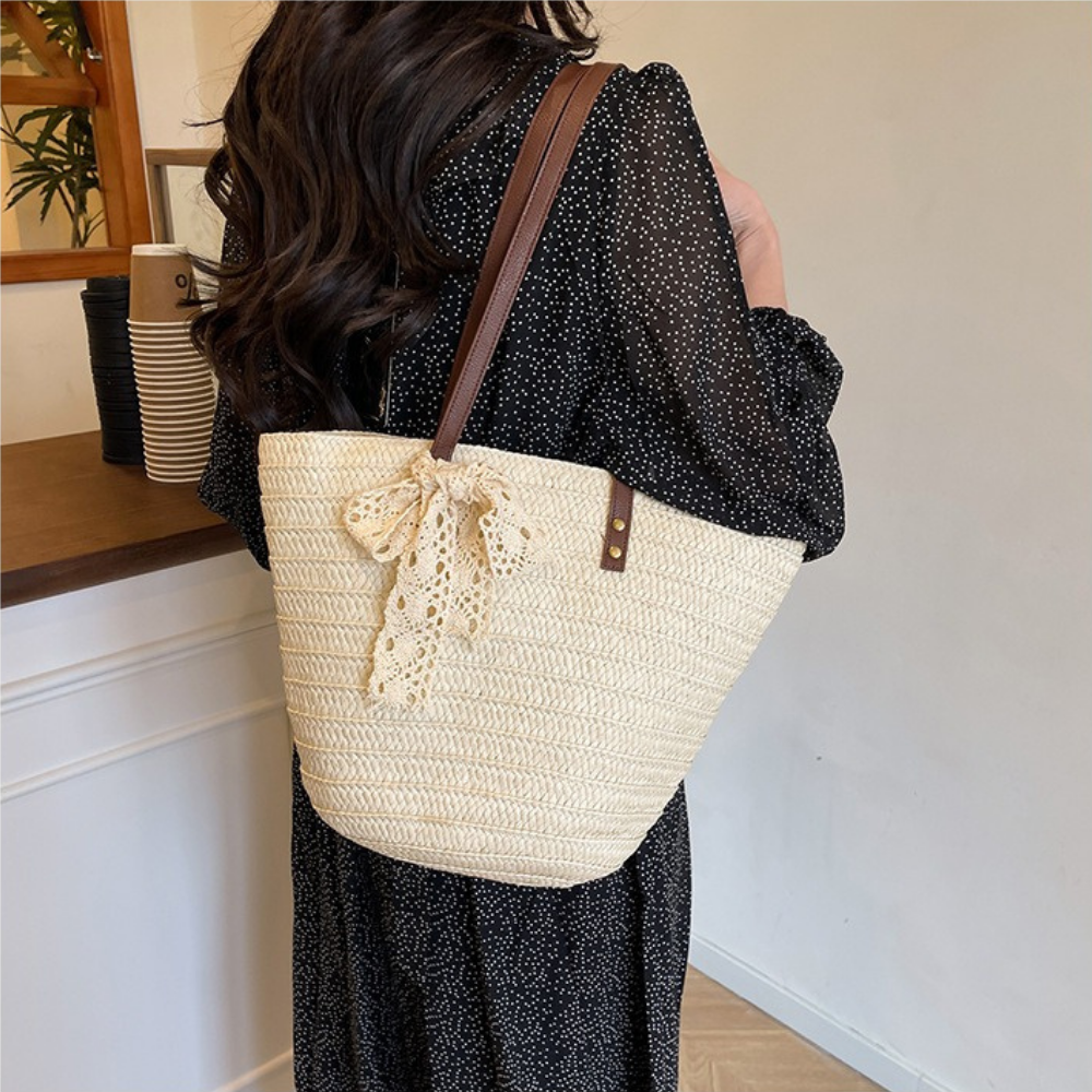 Quintilla Woven Shore Tote Bag
