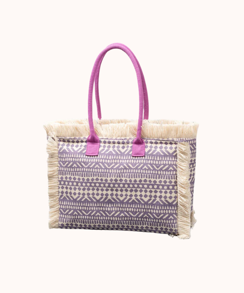 Flora Floral Print Tote Bag