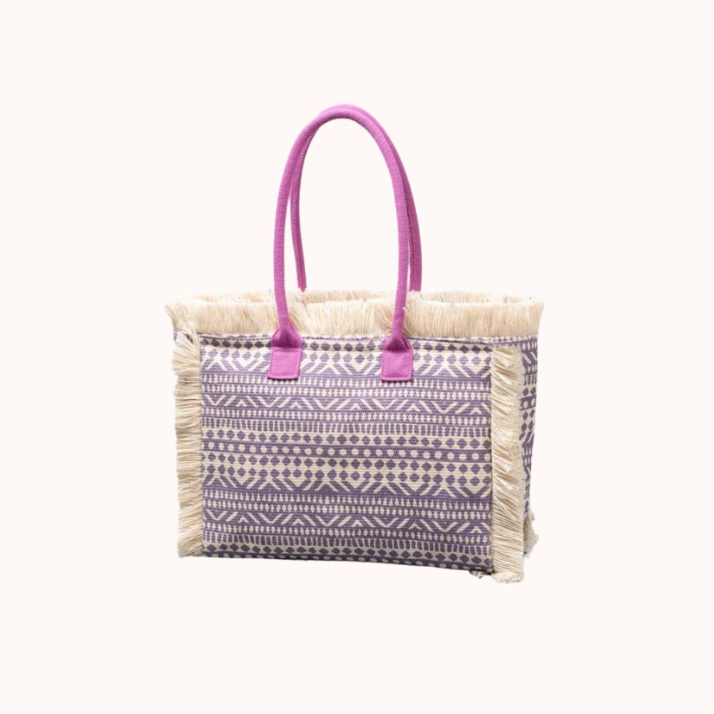 Flora Floral Print Tote Bag