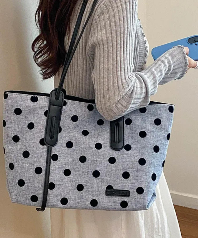 Pavetta Polka Dot Tote Bag