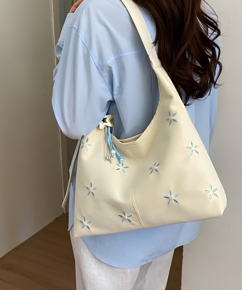 Violette Floral Bucket Bag