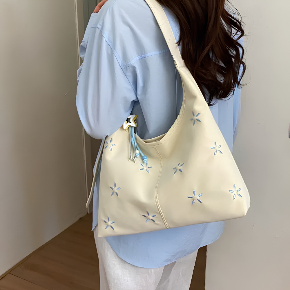 Violette Floral Bucket Bag