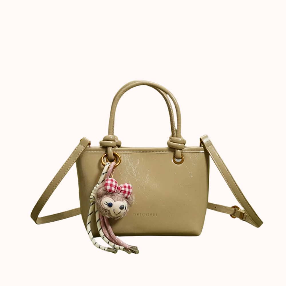 Rosvianne Teddy Charm Mini Bag