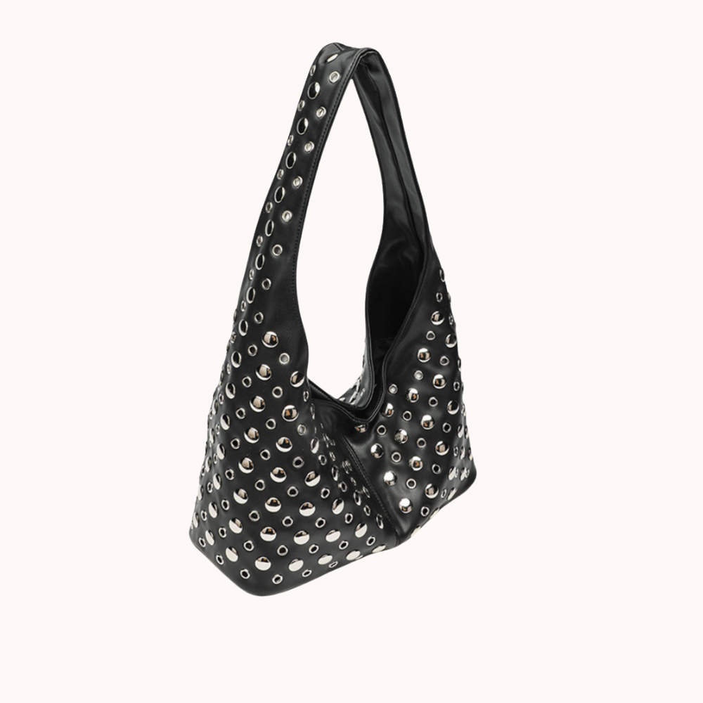 Heloise Vegan Leather Hobo Bag