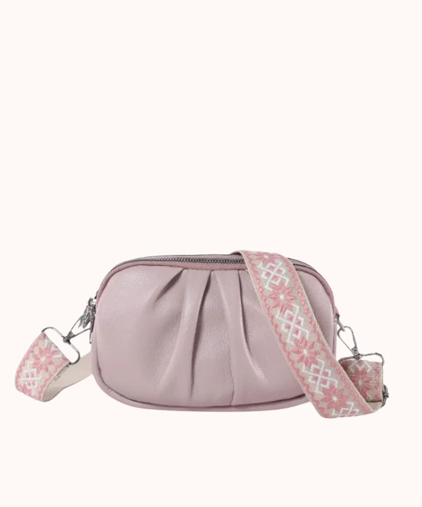 Saméria Vegan Leather Crossbody Bag