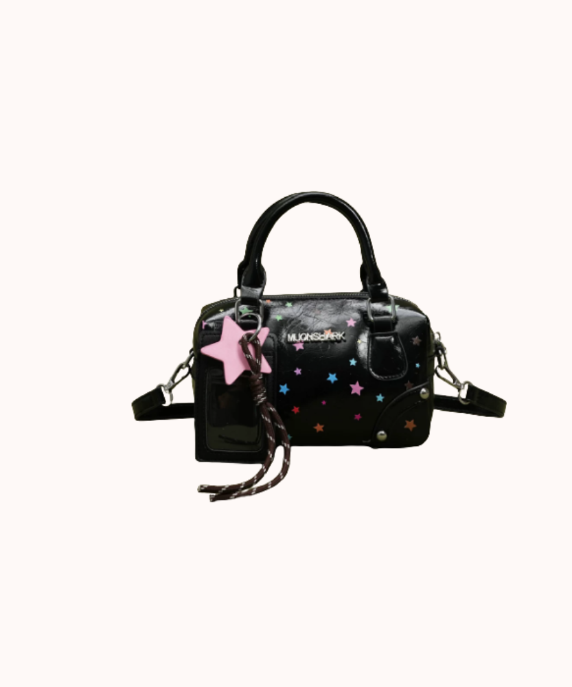 Sidera Star Print Mini Handbag
