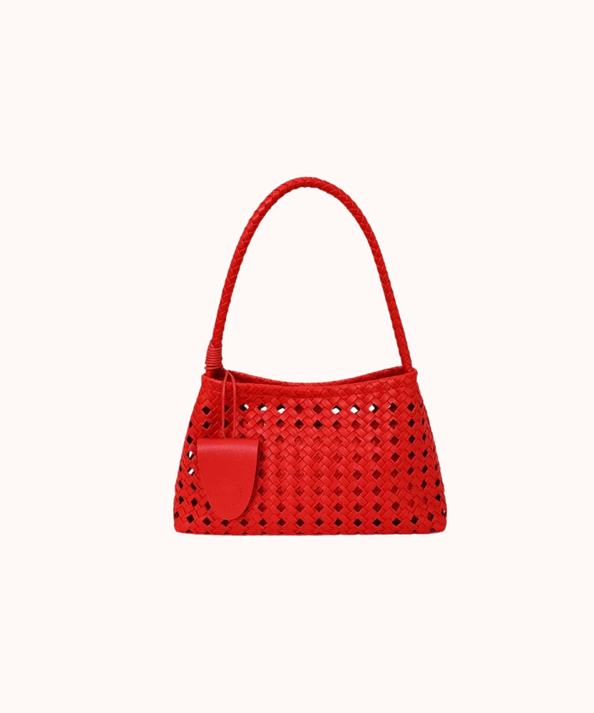 Tesoria Woven Shoulder Bag