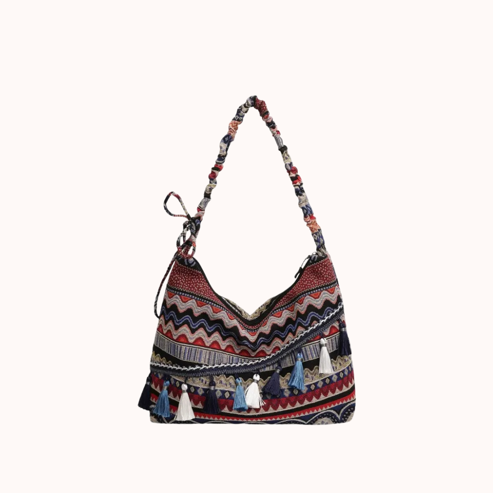 Marivelle Tassel-Trim Tote Bag