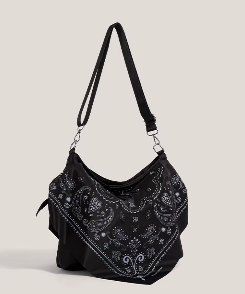 Noctelle Bandana Print Shoulder Bag