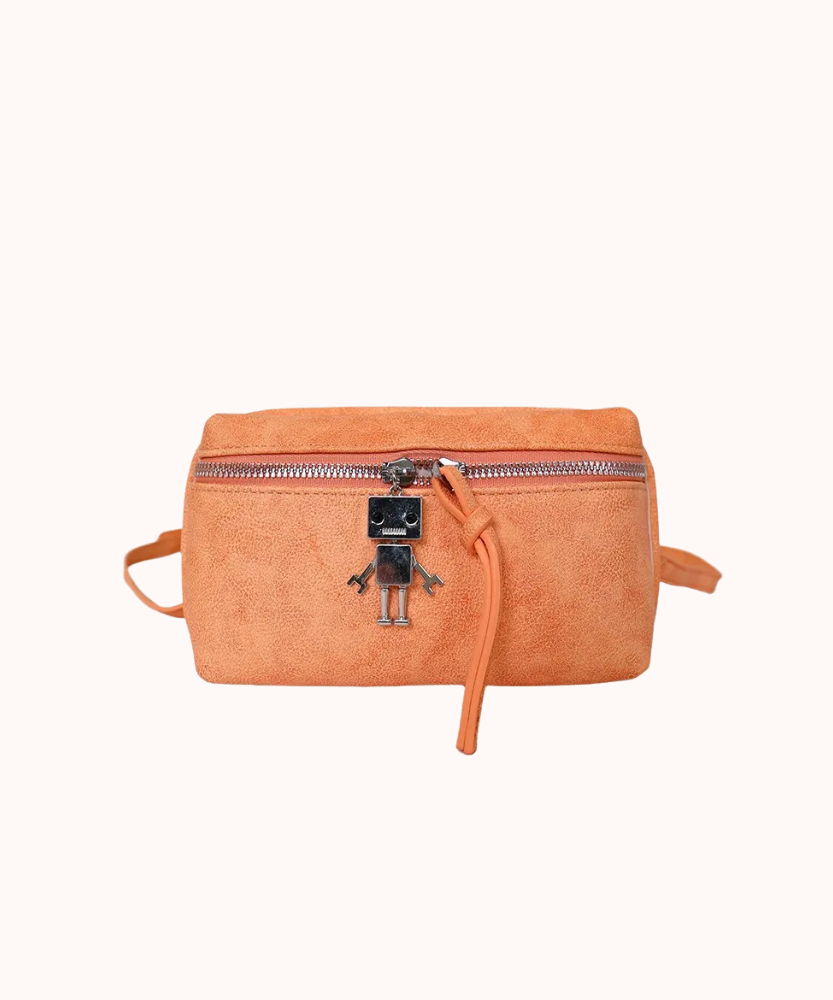 Tinnia Robot Charm Crossbody Bag