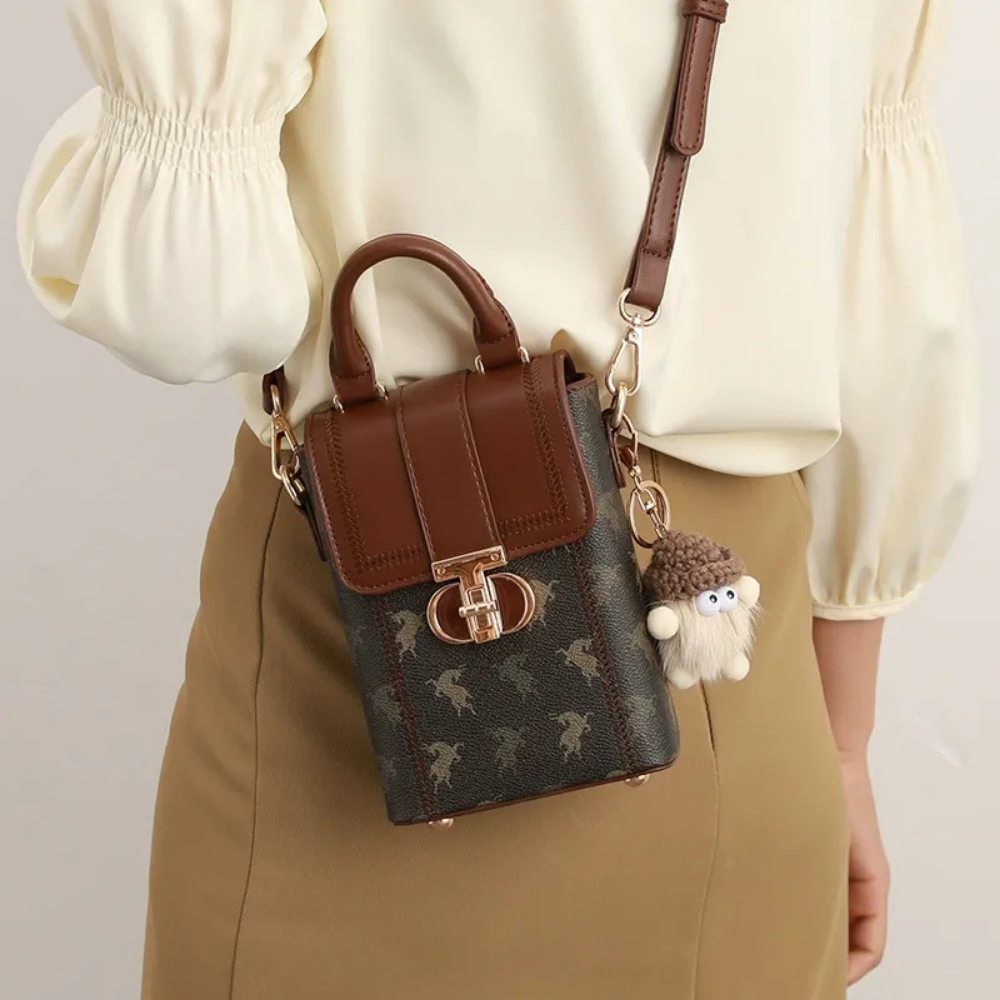Arcelle Woven Phone Bag