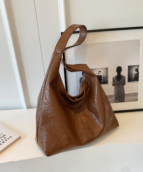 Adélya Vegan Leather Hobo Bag