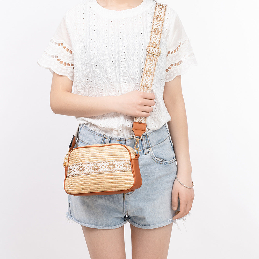 Daphne Vegan Leather Crossbody Bag