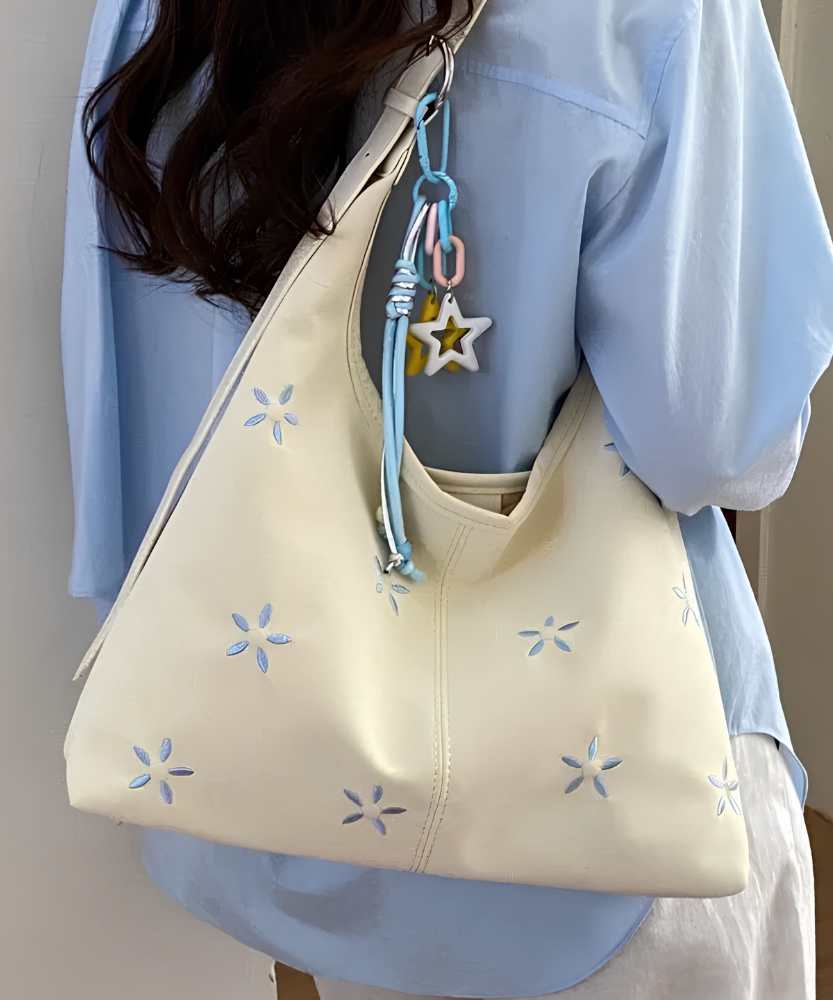 Violette Floral Bucket Bag