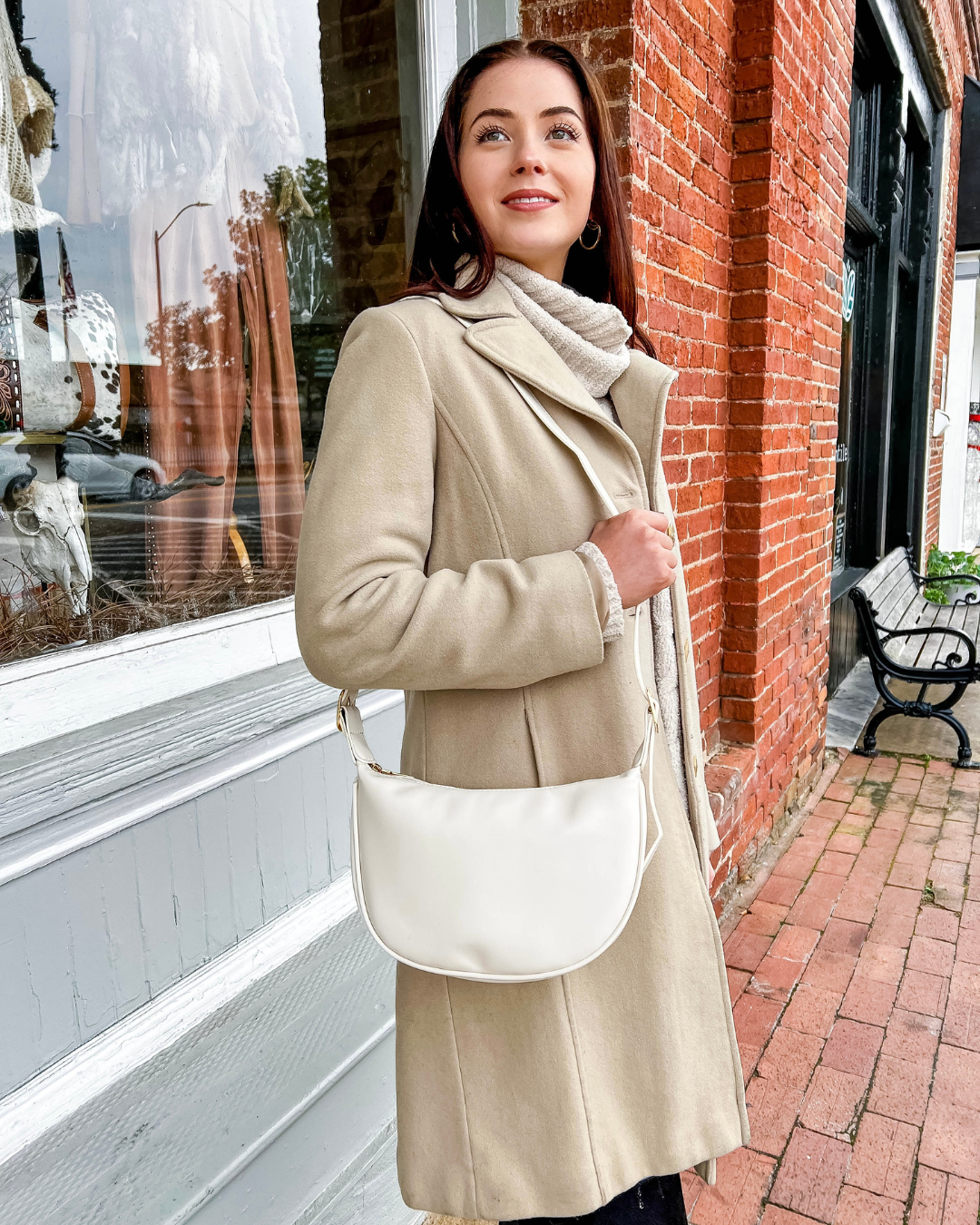 Belloria Vegan Leather Crossbody Bag