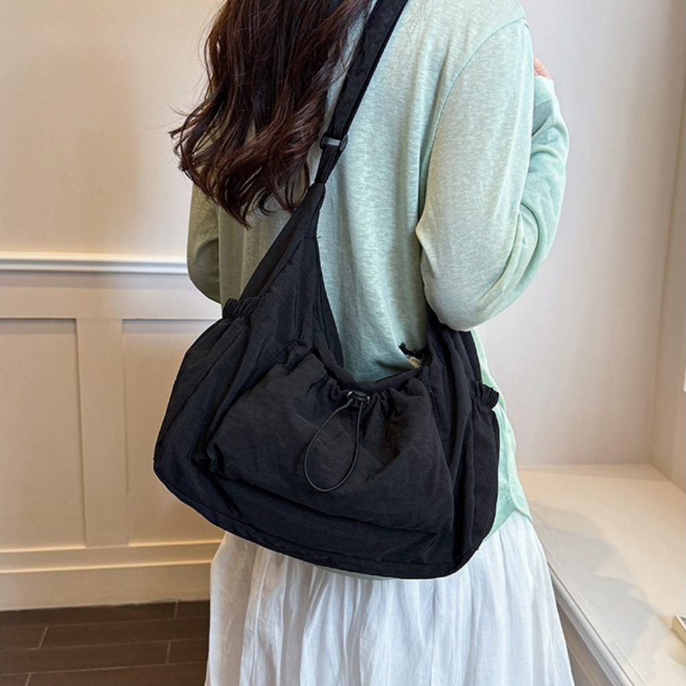 Thalara Ruched Shoulder Bag