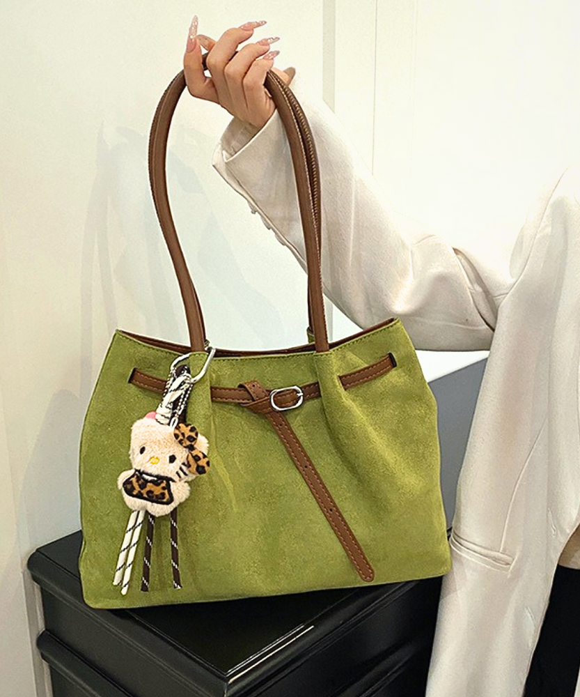 Corviane Drawstring Shoulder Bag